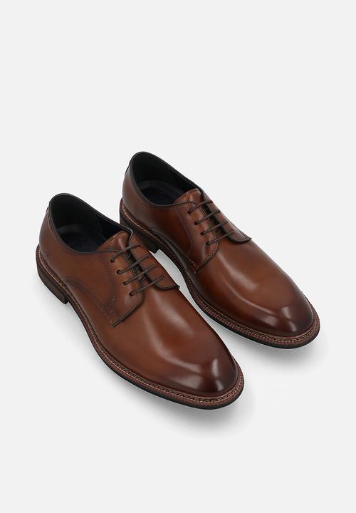 Polo Formal Shoe Classic Gibson Lace Up In Tan 0072417