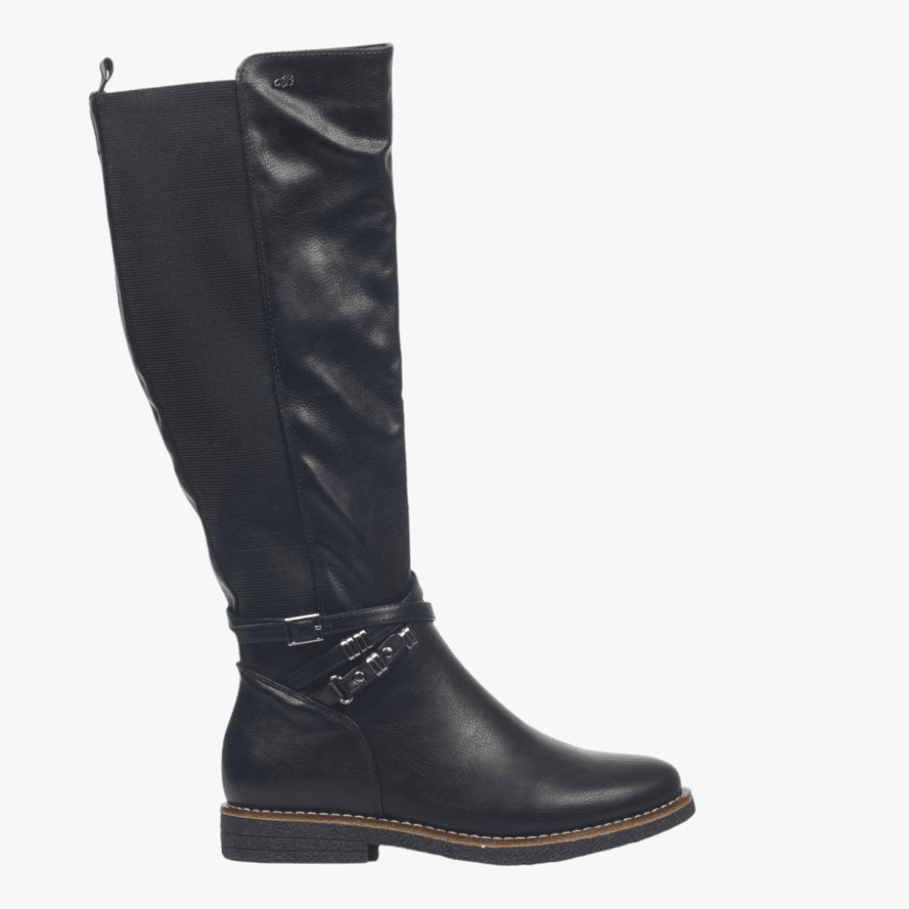 Miss Black Dilinde 1 High Boots Black.