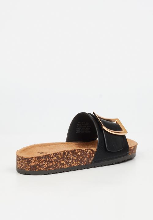 Butterfly Hallie 5 Slide - Black
