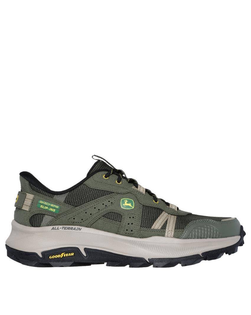 Mens Skechers x John Deere: Slip-Ins Equalizer 5.0 Trail 256009 - Green.