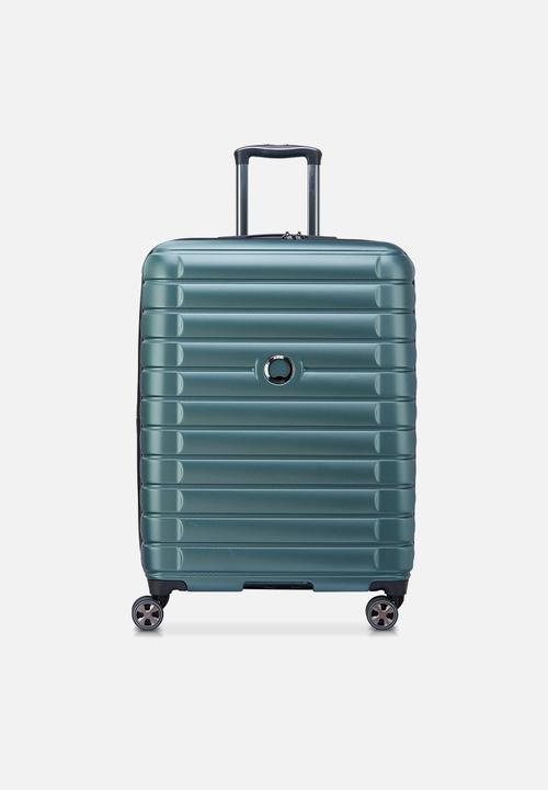 Delsey Shadow 5.0 Trolley Suitcase Green.