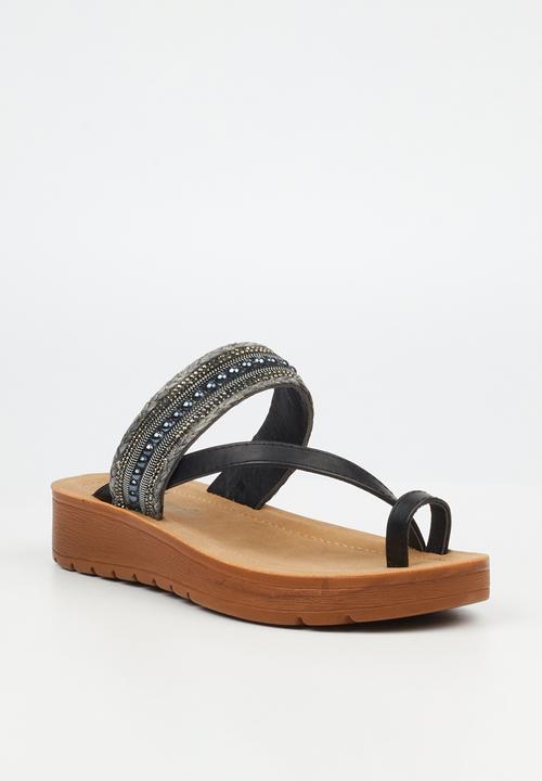Butterfly Xara 5 toe post - black