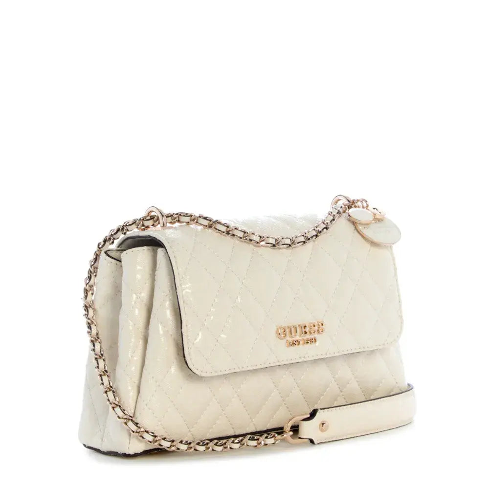 Guess Isemay Convertible Crossbody Flap Off-white GG962821.