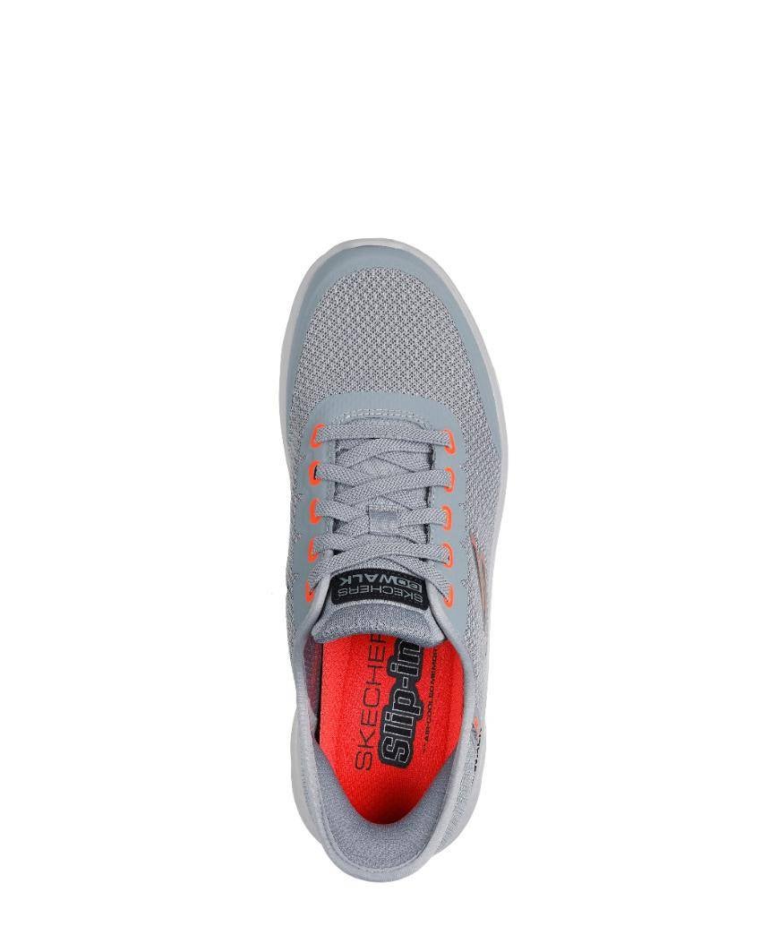 Mens Skechers Slip-ins: GO Walk Flex - Netro 216332-Grey.