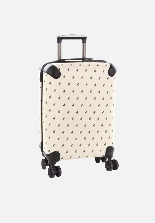 Polo Double Pack Carry-On Trolley Case 55 CM Beige