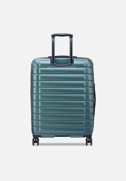 Delsey Shadow 5.0 Trolley Suitcase Green.