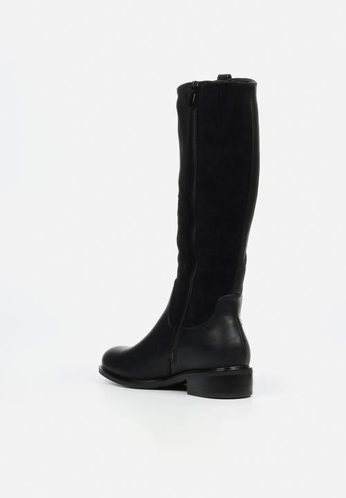 Butterfly Feet Huda 18 Ladies High Boot - Black.