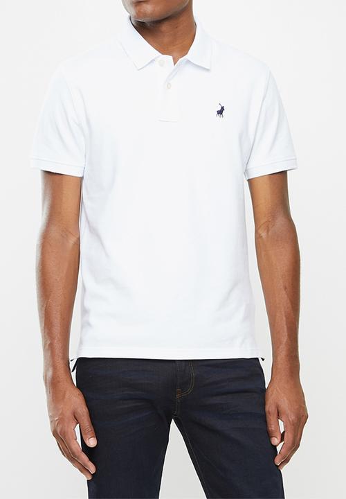 Polo Mens Stretch Pique Golfer White 501605