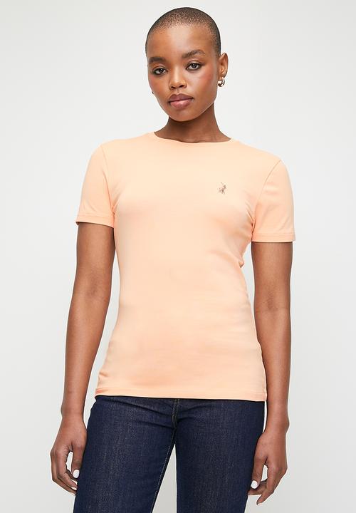 Polo Women's Allie T Shirt Pale Peach
