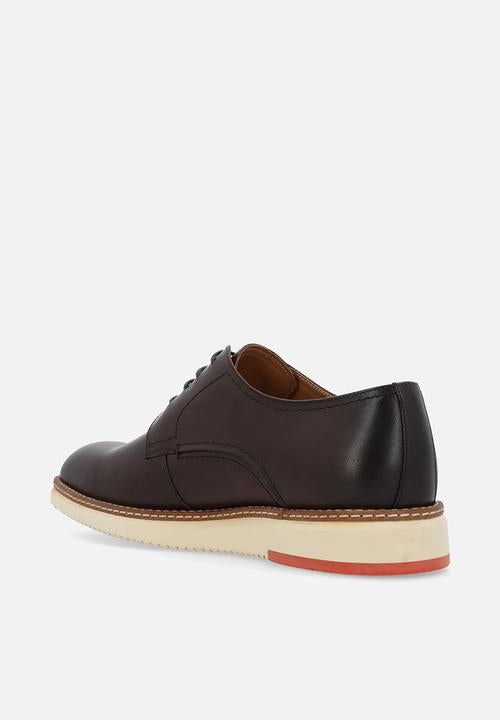 Polo Men's Casual Gibson Lace Up Shoes - Tan