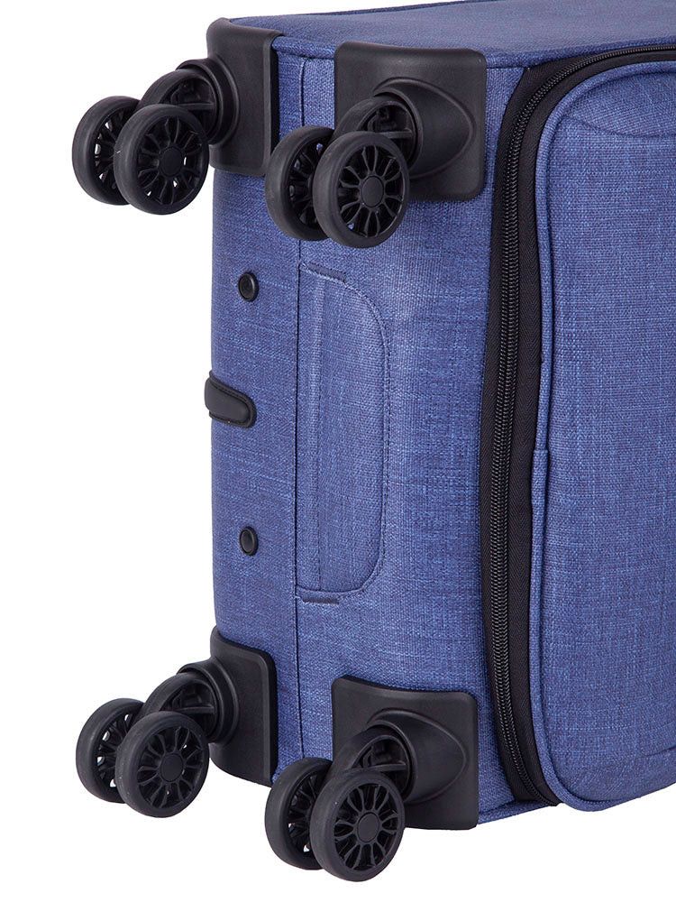 Cellini Origin 4 Wheel Trolley Suitcase 55cm Blue - MHC World