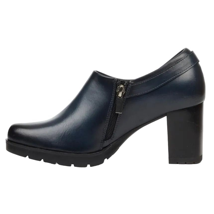 Butterfly Ladies Ankle Boots Kaylin 2  Navy.