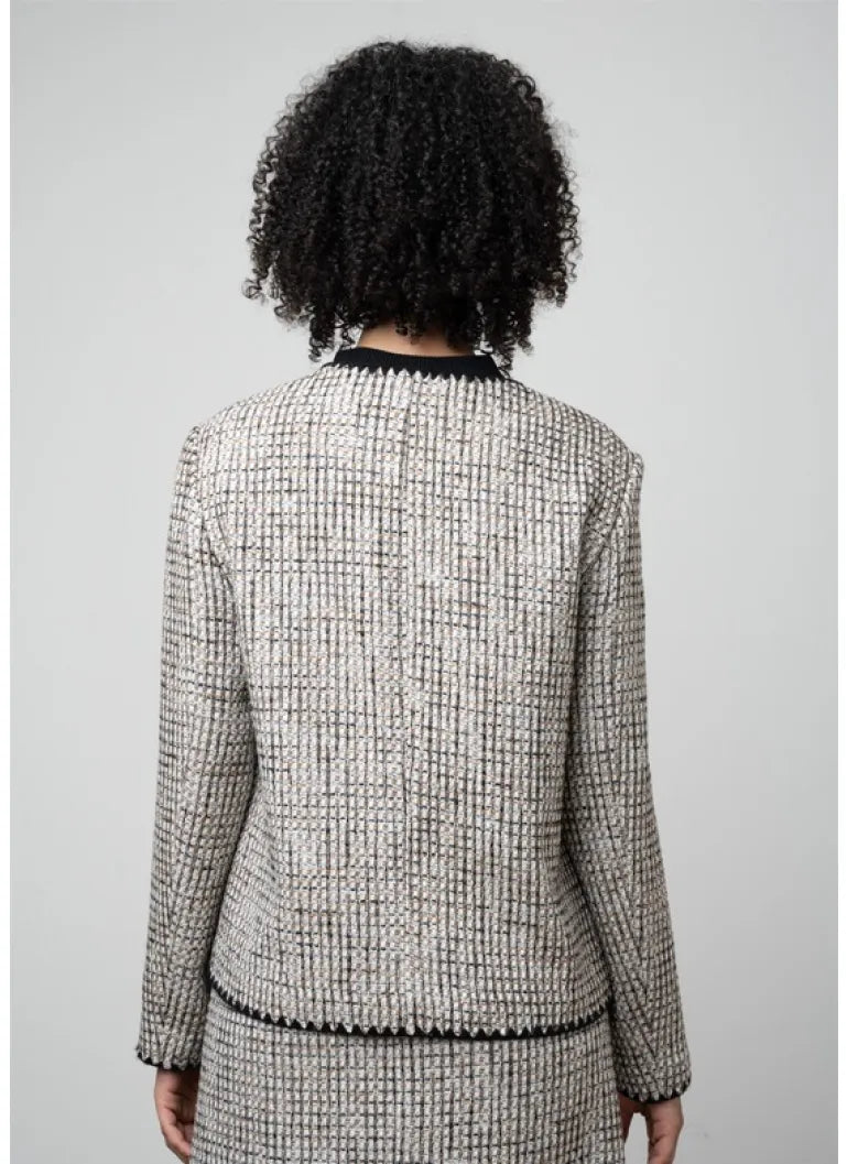 Polo Women's Mila Boucle Jacket Black