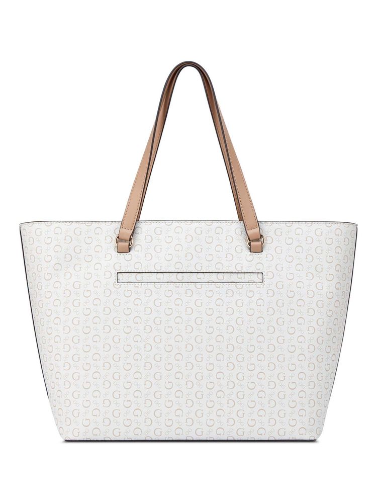 GUESS Isabella Tote Bag - White SG193225 GM19327.