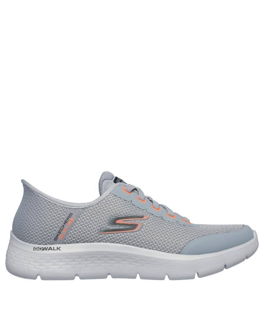 Mens Skechers Slip-ins: GO Walk Flex - Netro 216332-Grey.