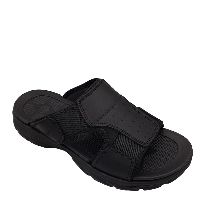 Hush Puppies Charlie II Mens Sandal - Black.