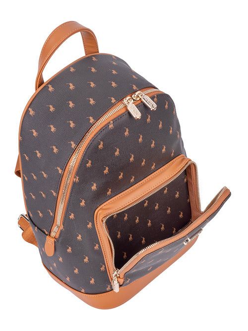 Polo Iconic Backpack Brown.