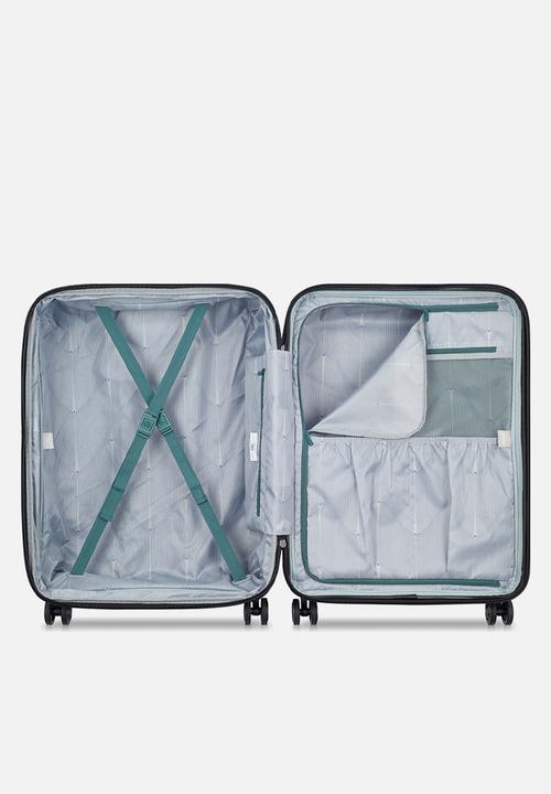 Delsey Shadow 5.0 Trolley Suitcase Green.