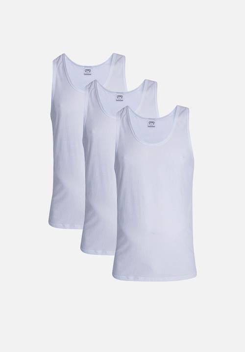 Jockey 3 Pack Athletic Vest.