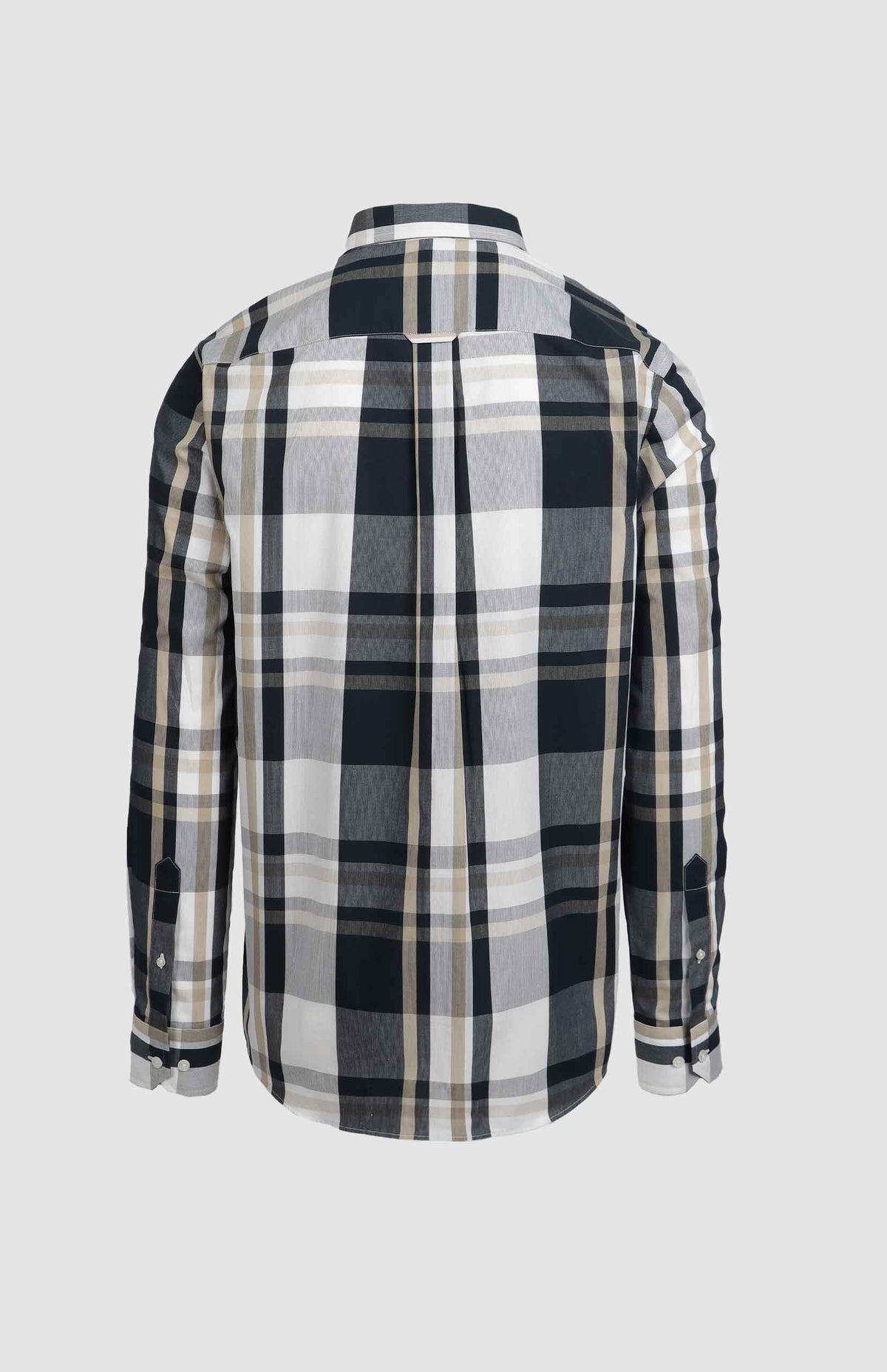 Pringle Quade Checked Classic Shirt - Navy PR111767.