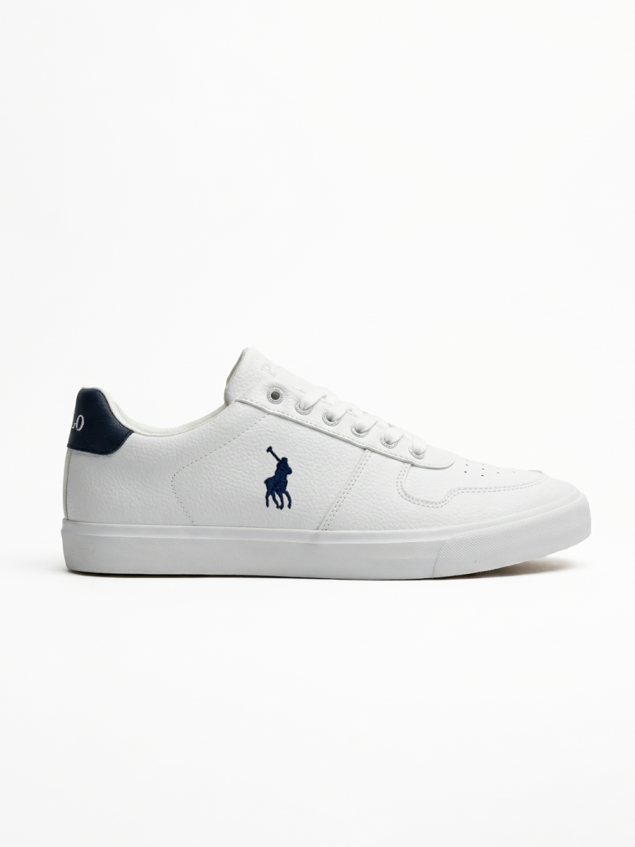 Polo Mens Action Leather Sneaker White 0072453