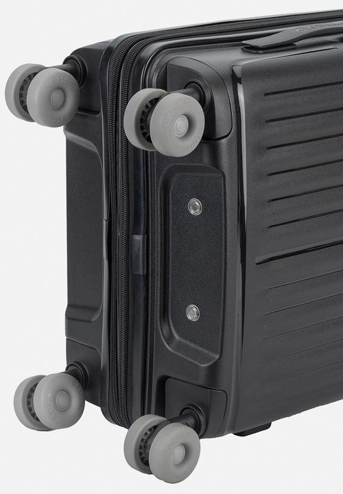 Cellini Rapido Hard Shell 4 Wheel Trolley Case – Black.