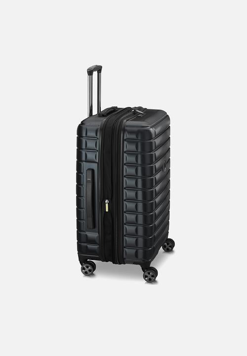 Delsey Shadow 5.0 Trolley Suitcase Black.