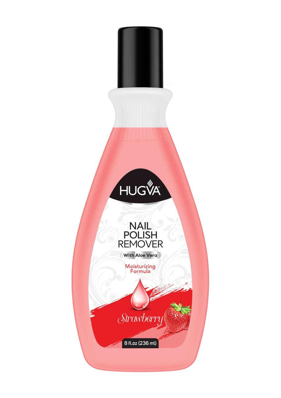 Hugva Nail Polish Remover Liquid Strawberry 236ml MM11.2512