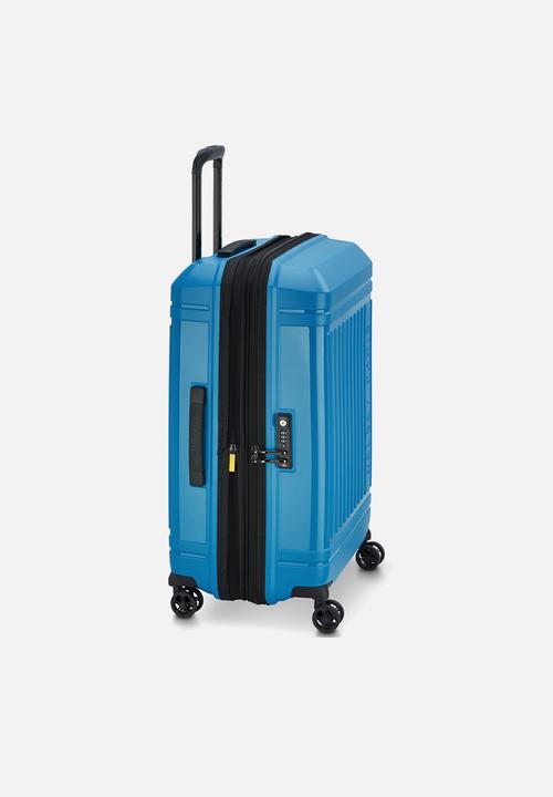 Delsey Lutece Se Trolley Suitcase - Turquoise.