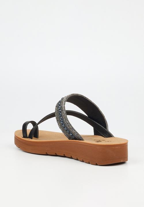 Butterfly Xara 5 toe post - black
