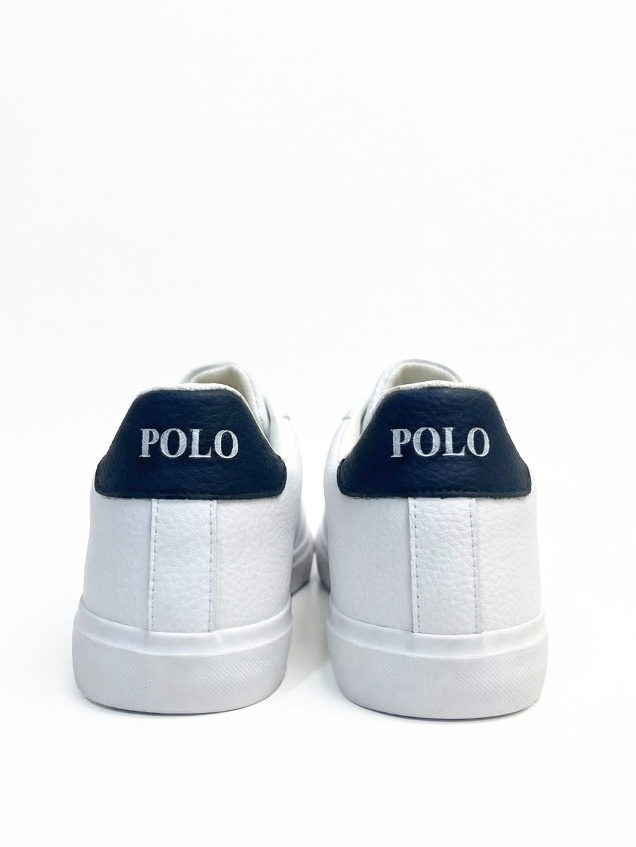Polo Mens Action Leather Sneaker White 0072453