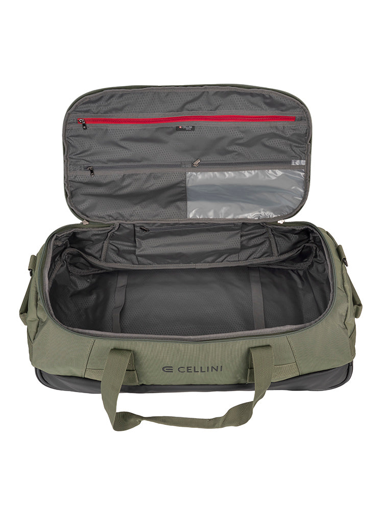 Cellini Venture Large Duffel Backpack Green 329643.