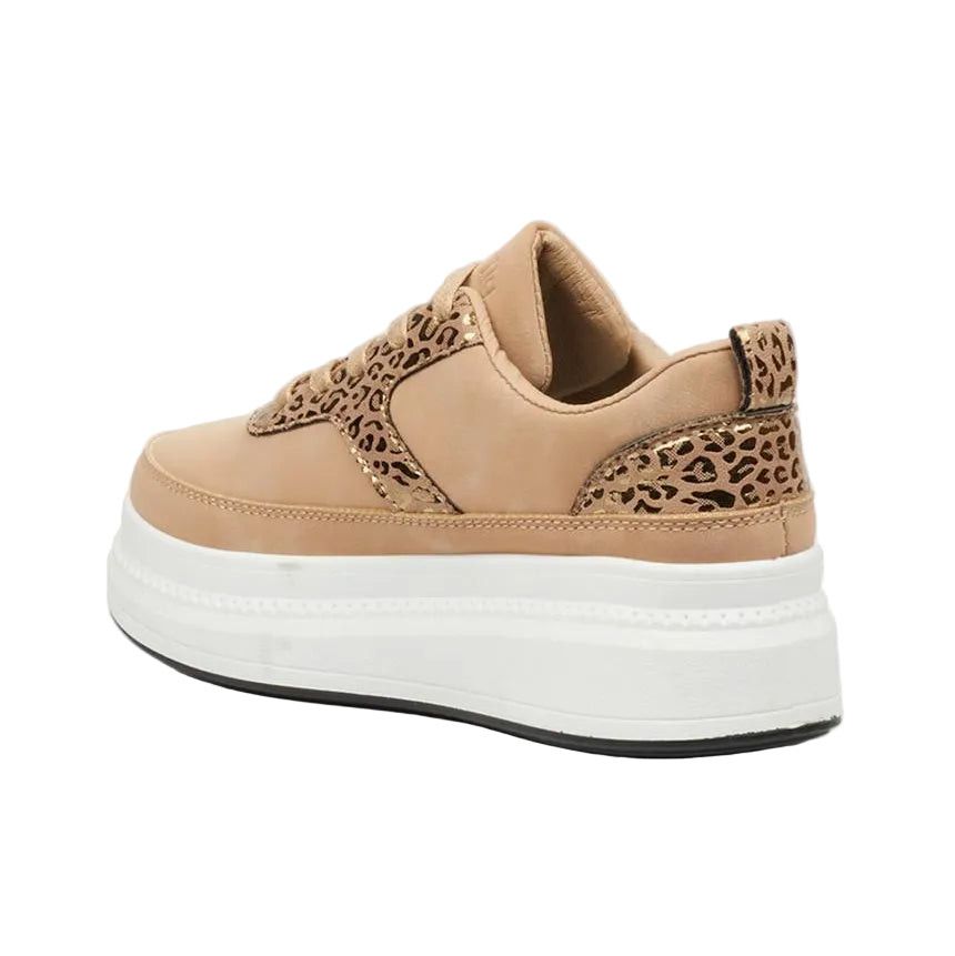 Butterfly Ladies Sneakers Senhora 26 In Taupe.