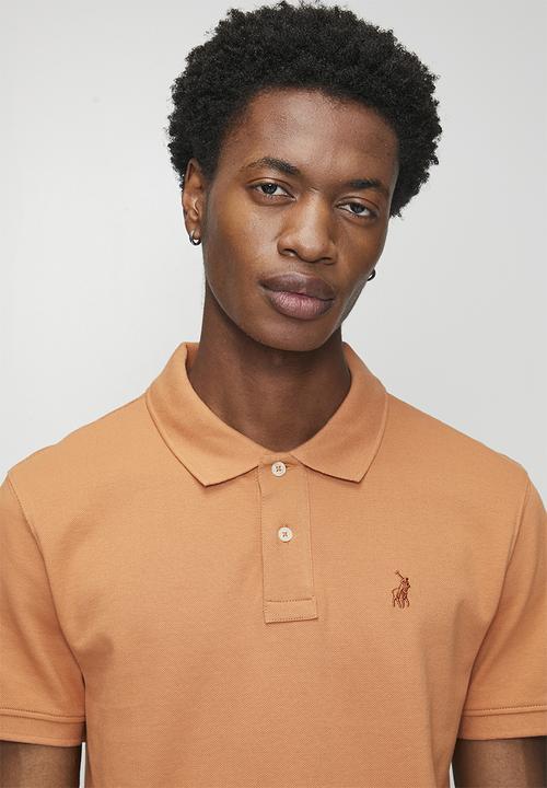 Polo Essential Pique SS Golfer Orange.