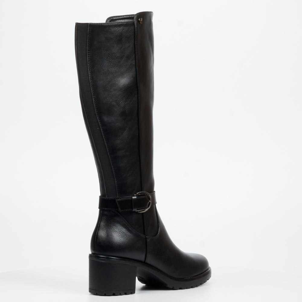 Butterfly Feet Noxer 6 Ladies High Boot - Black.