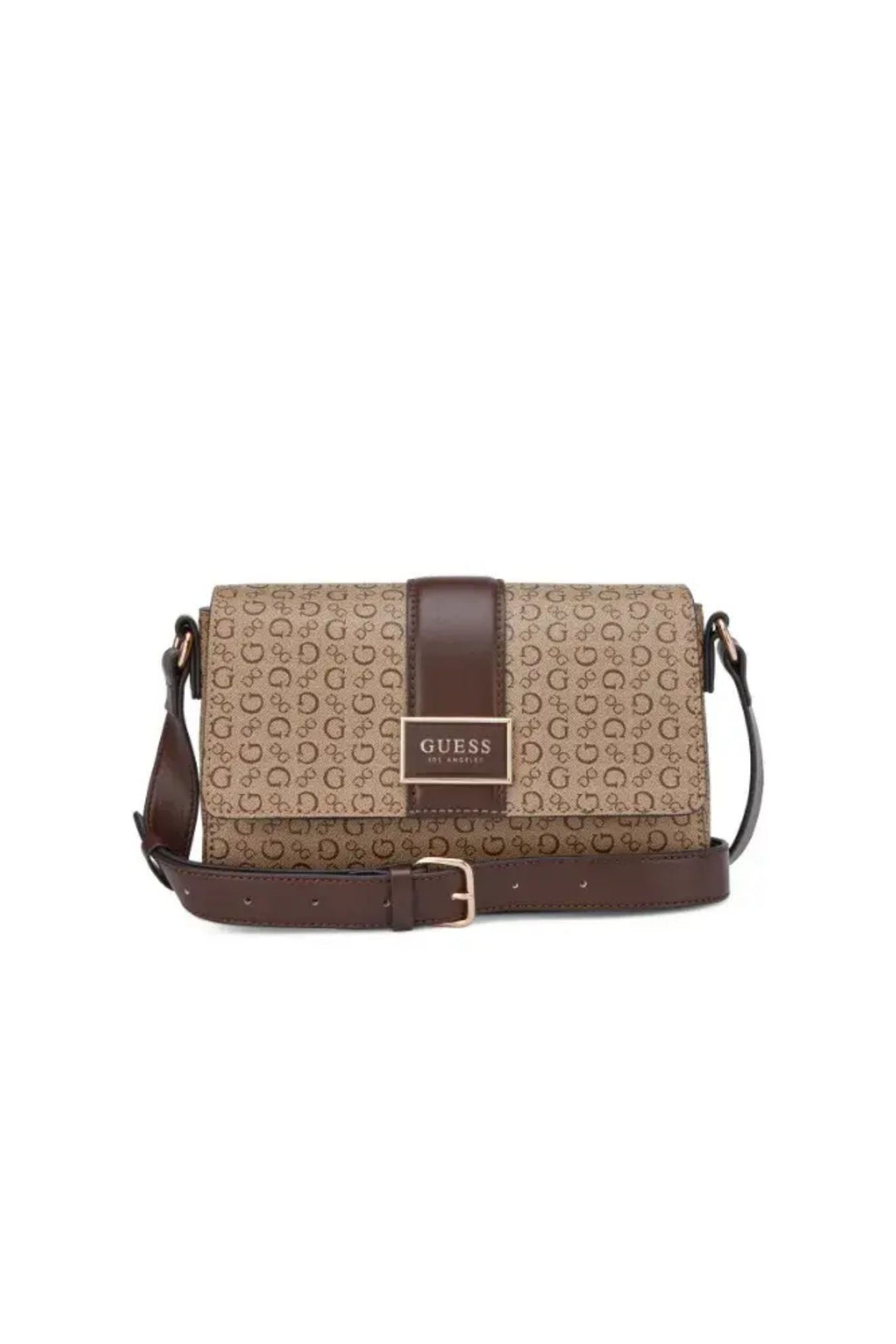 Guess Isabella Crossbody Hand Bag - Walnut SG193220 GM19321.