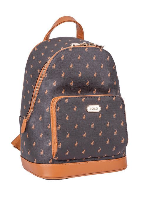 Polo Iconic Backpack Brown.