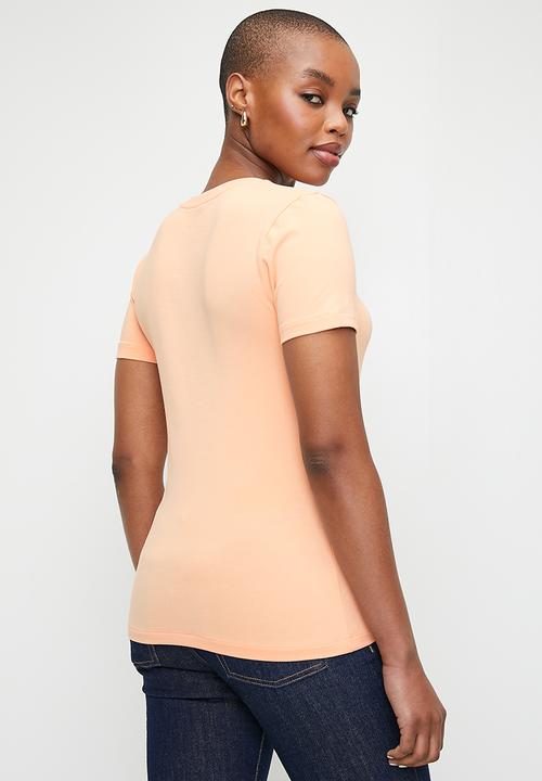 Polo Women's Allie T Shirt Pale Peach