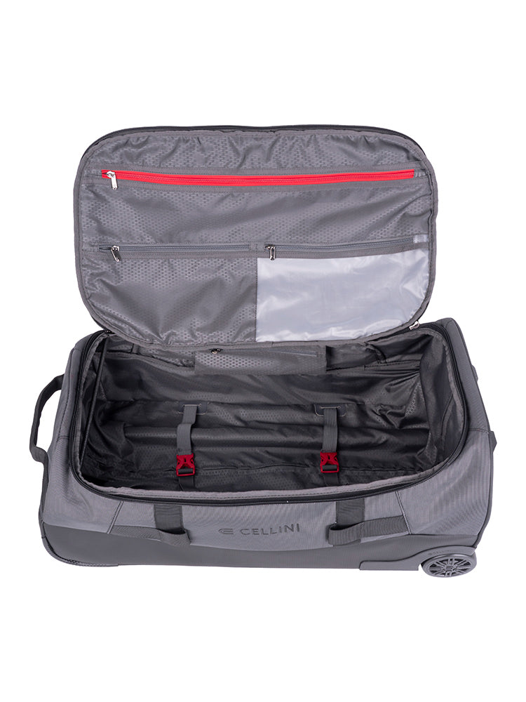 Cellini Venture Carry On Trolley Duffel Bag Grey 329558.