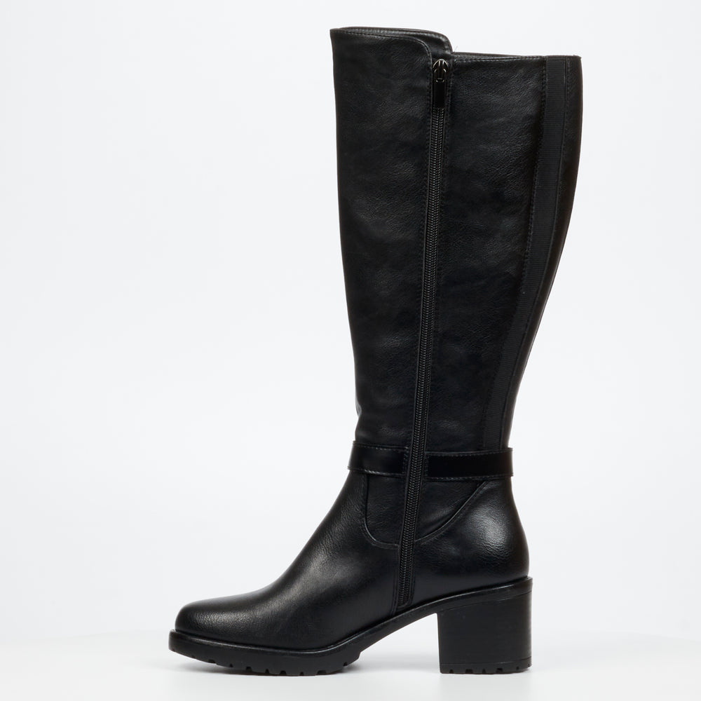 Butterfly Feet Noxer 6 Ladies High Boot - Black.
