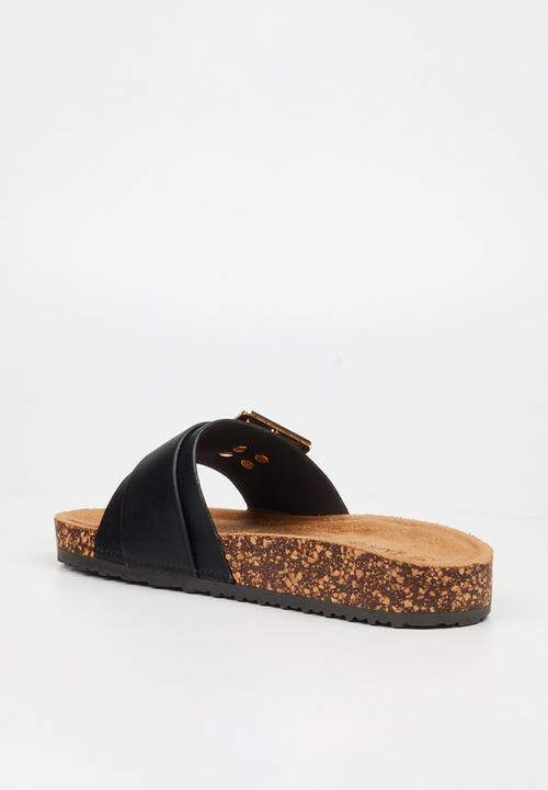Butterfly Hallie 5 Slide - Black