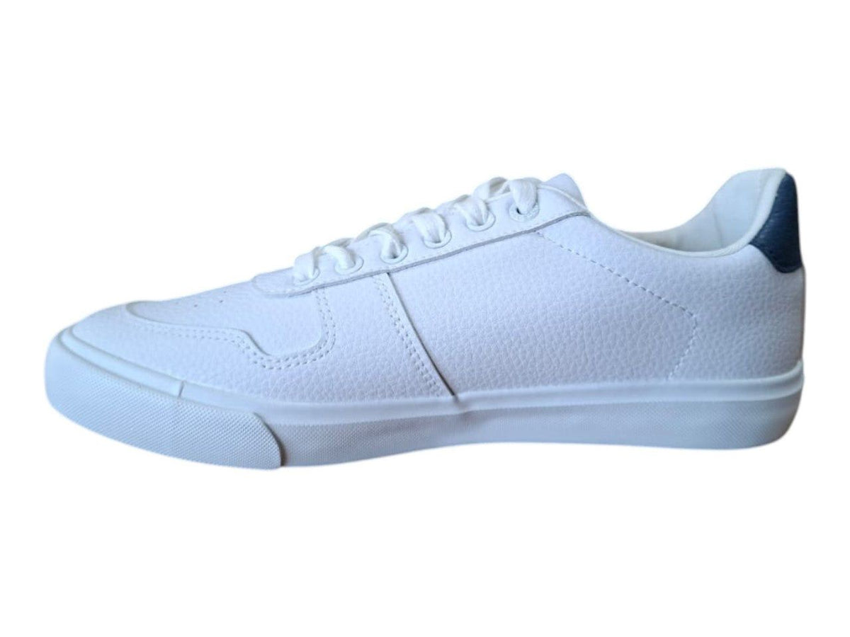 Polo Mens Action Leather Sneaker White 0072453.