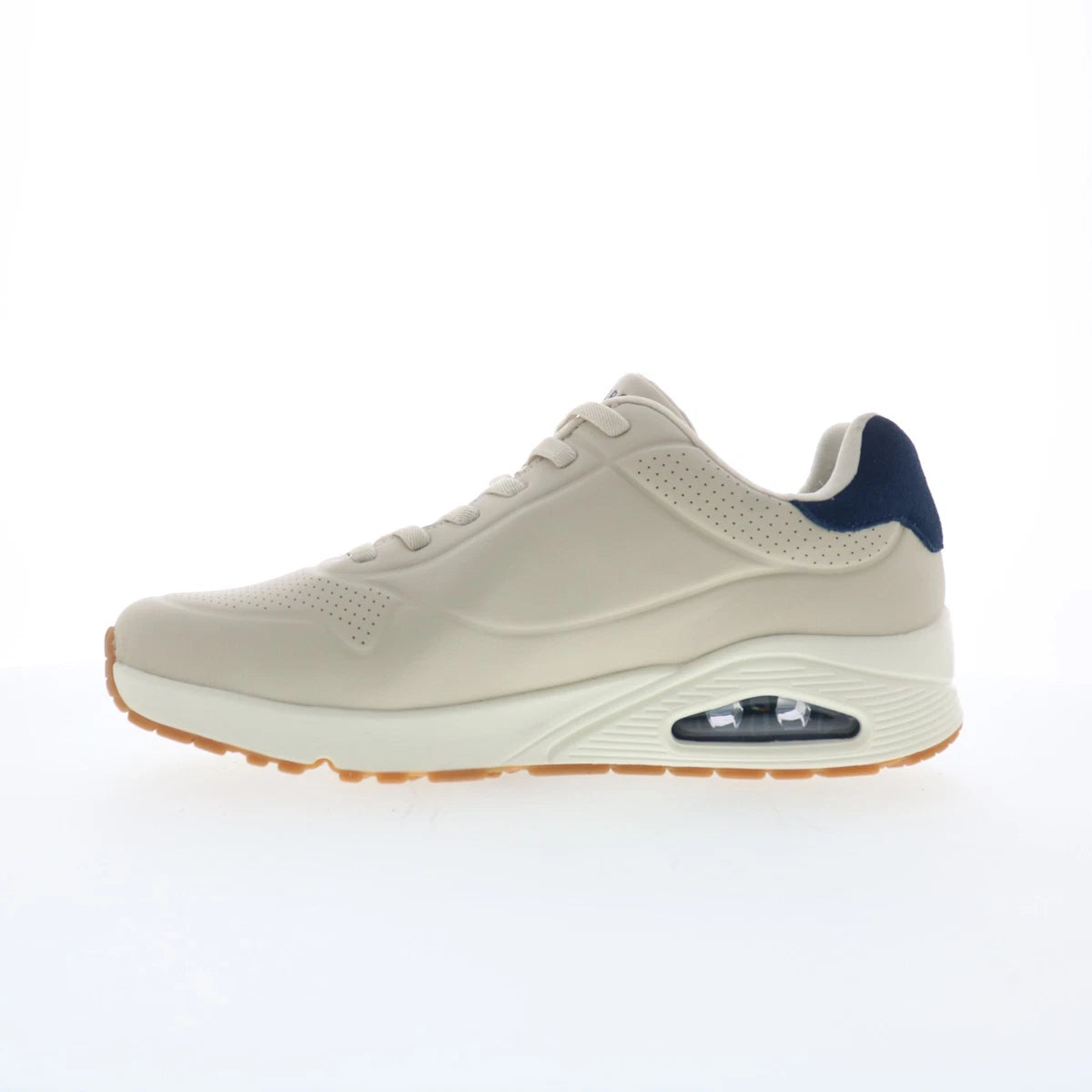 Mens Skechers Uno Tailored Air Mens Classic Low Cut Trainers 183007-NTBL.