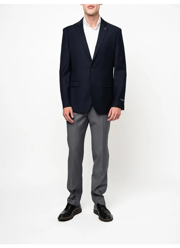 Polo Mens Custom Fit Suit - Navy.