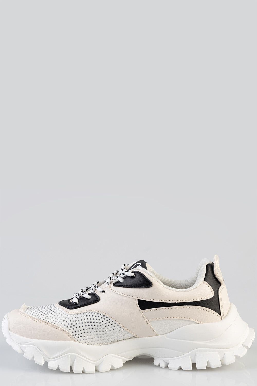 Sissy Boy Sneaker Annie Colour Block Black/Beige.