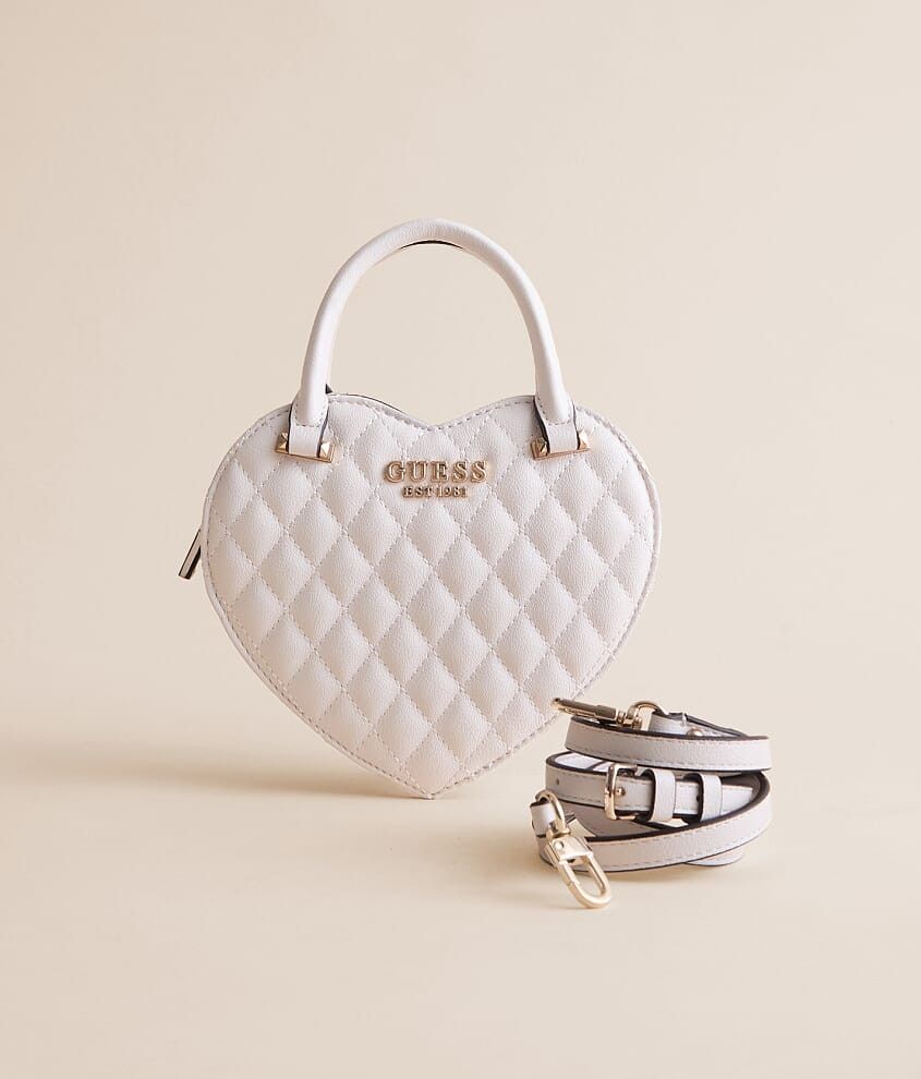 Guess Atabey Heart Bag Off-white QG989477.