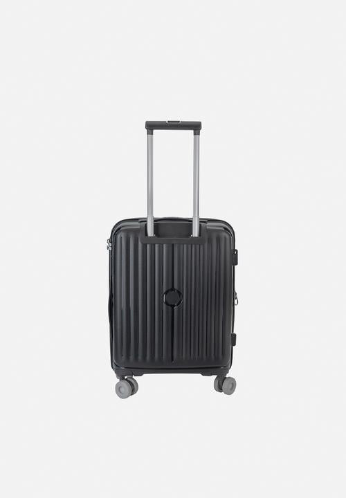 Cellini Rapido Hard Shell 4 Wheel Trolley Case – Black.