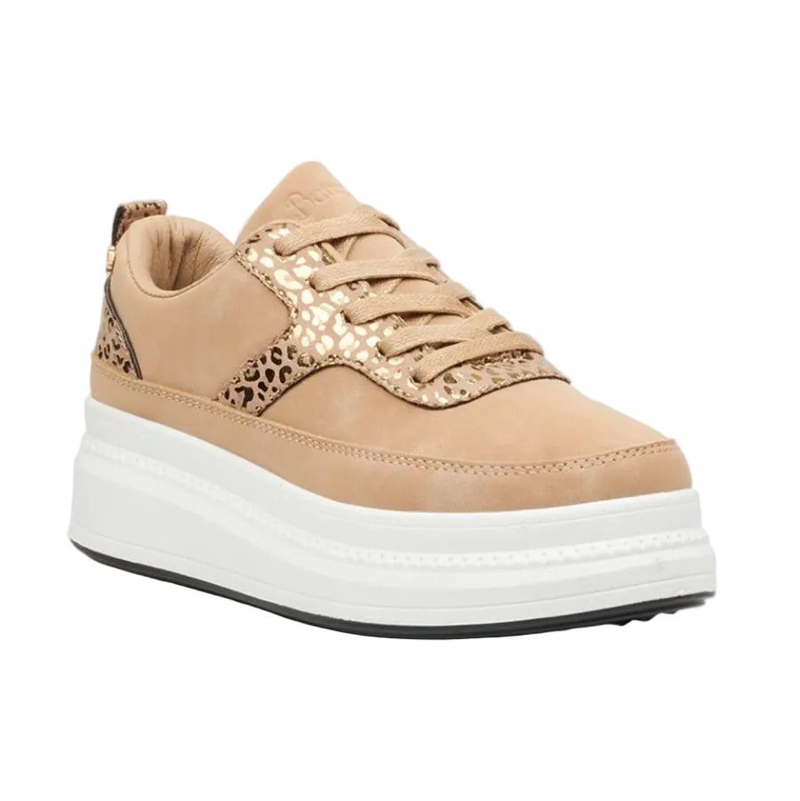 Butterfly Ladies Sneakers Senhora 26 In Taupe.