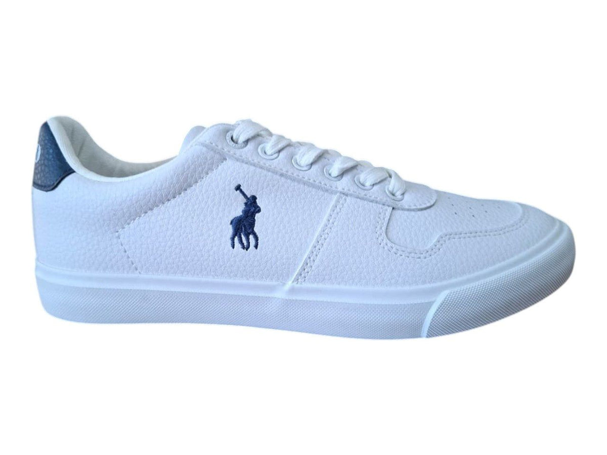 Polo Mens Action Leather Sneaker White 0072453.