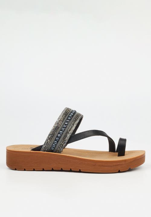 Butterfly Xara 5 toe post - black